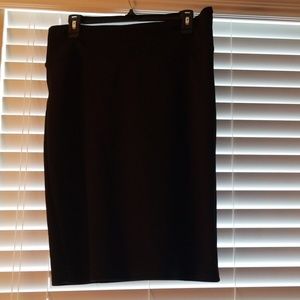 NWOT Solid Black Cassie Skirt